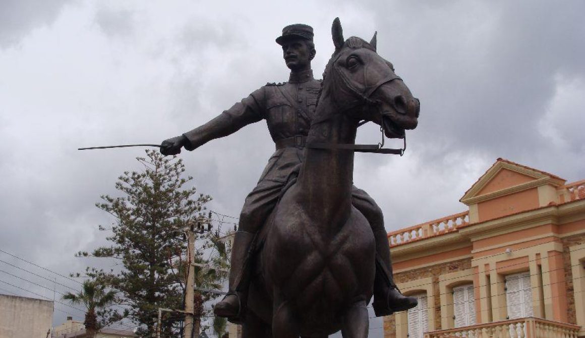 Παρουσία Ν. Σηφουνάκη στα αποκαλυπτήρια του Έφιππου Ανδριάντα του Ν. Πλαστήρα στη Χίο