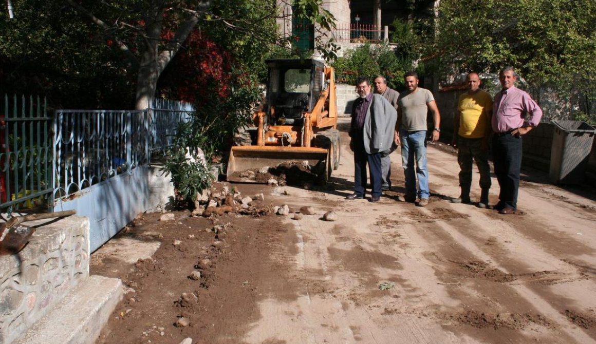 Καταστροφές σε Πελόπη και Υψηλομέτωπο από τη νεροποντή