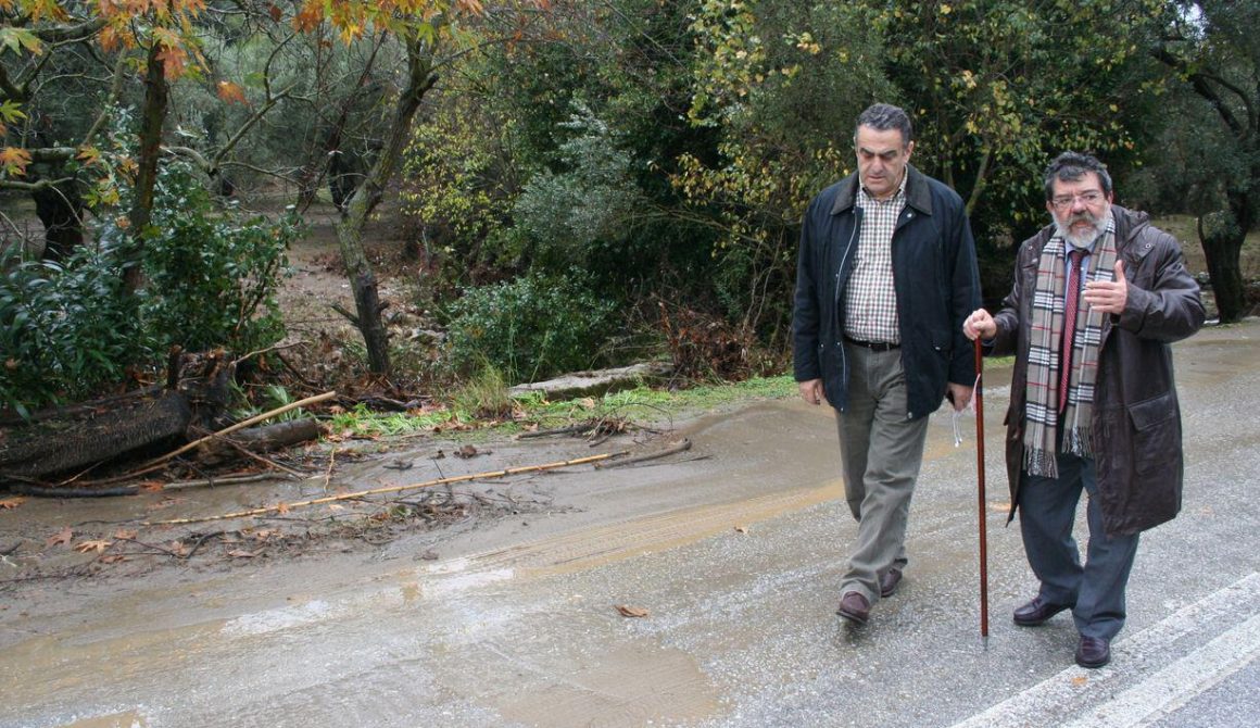 Eπίσκεψη Αν.Υπουργού Χαρ.Αθανασίου στις πληγείσες περιοχές