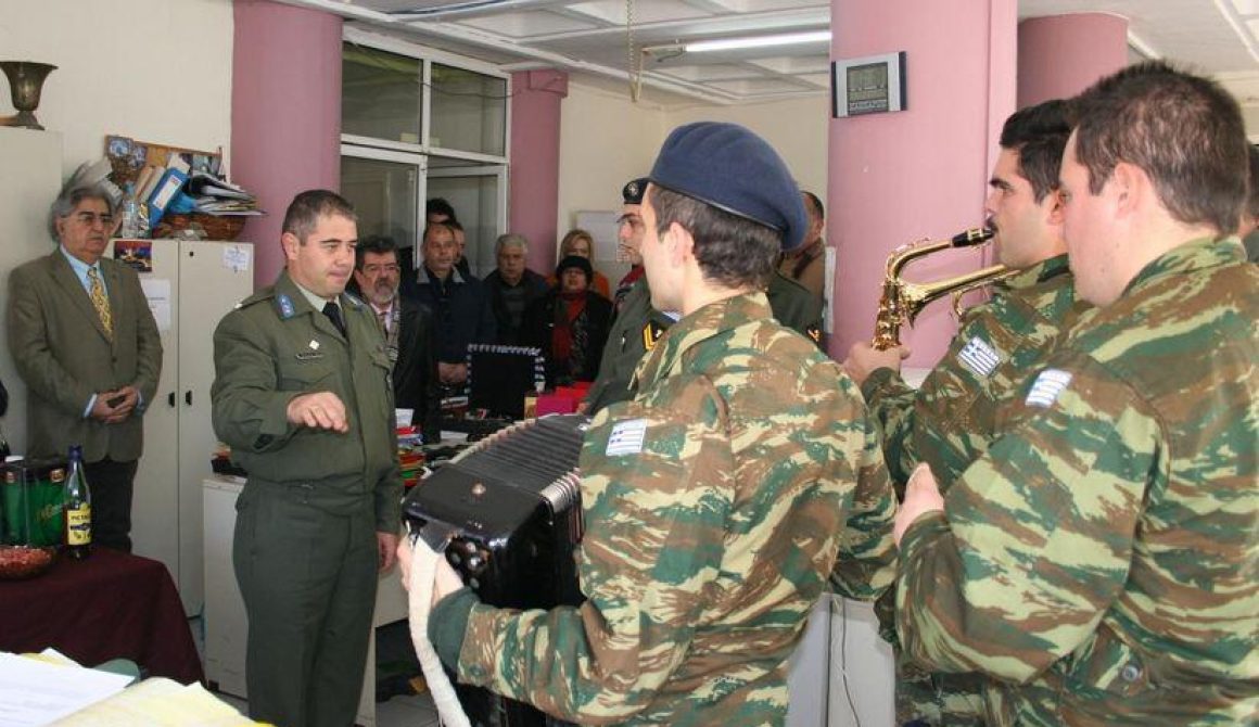 Χριστουγεννιάτικες ευχές στο Δήμαρχο Λέσβου