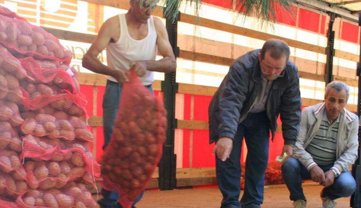 Φθηνές πατάτες και ελαιόλαδο στη Μυτιλήνη