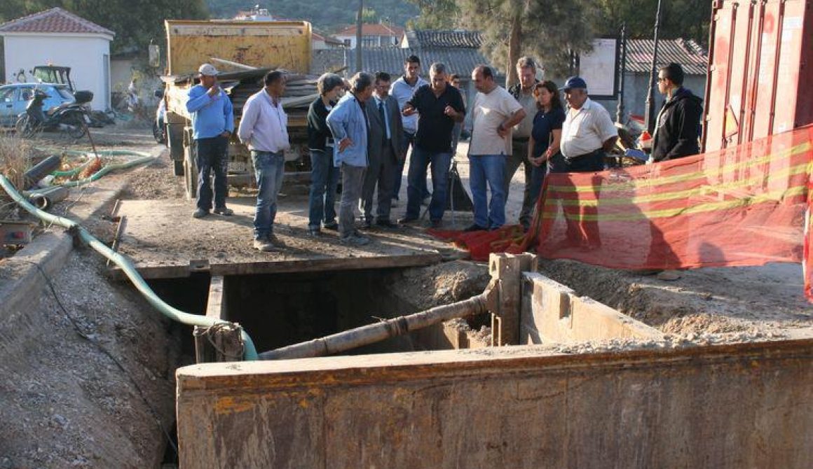 Έδωσε υποσχέσεις για τέλος στην ταλαιπωρία των κατοίκων της Σκάλα Λουτρών