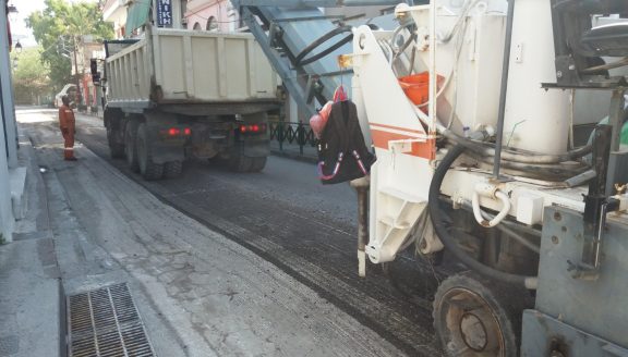 Δήμος Λέσβου: Ολοκληρώθηκαν οι εργασίες ασφαλτόστρωσης της οδού Ελευθερίου Βενιζέλου στην πόλη της Μυτιλήνης.