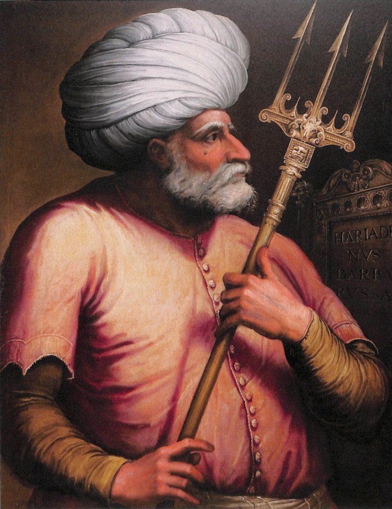 File Photo 16th century depiction of the notorious pirate Hayreddin Barbarossa, known as Redbeard. Source https://commons.wikimedia.org/wiki/File:Hayreddin_Barbarossa.jpg